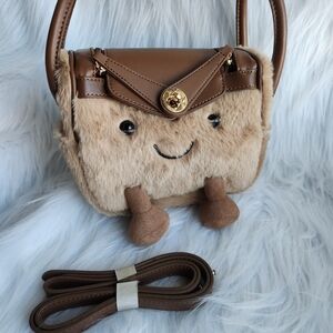 Adorable Fluffy Smile Mini Tote Bag – Limited Piece